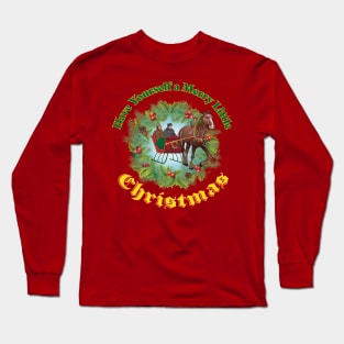 Christmas Sleigh Long Sleeve T-Shirt